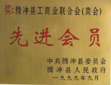 1999年被被授予“先进会员”
