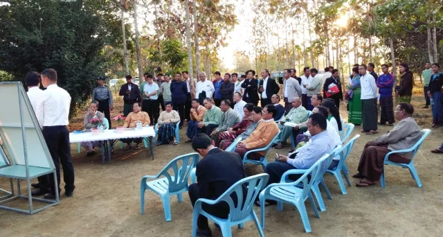 缅甸国家计划和财政部部长吴觉温先生一行考察调研缅甸密支那经济开发区项目