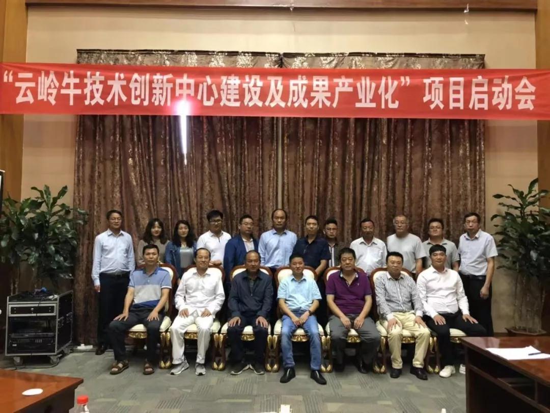 “云岭牛技术创新中心建设及成果产业化”项目启动会顺利召开,助力云岭牛产业发展升级